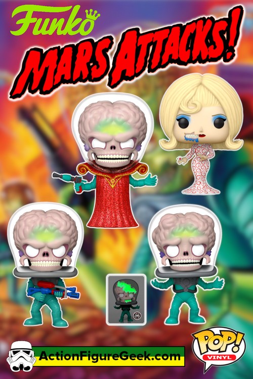  Mars Attacks Funko Pop! Checklist