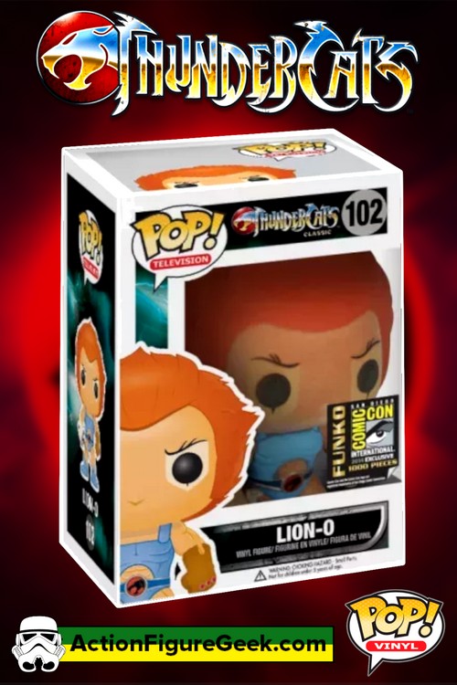 102 Thundercats - Lion-O Flocked - 2014 SDCC (1000 PCS)