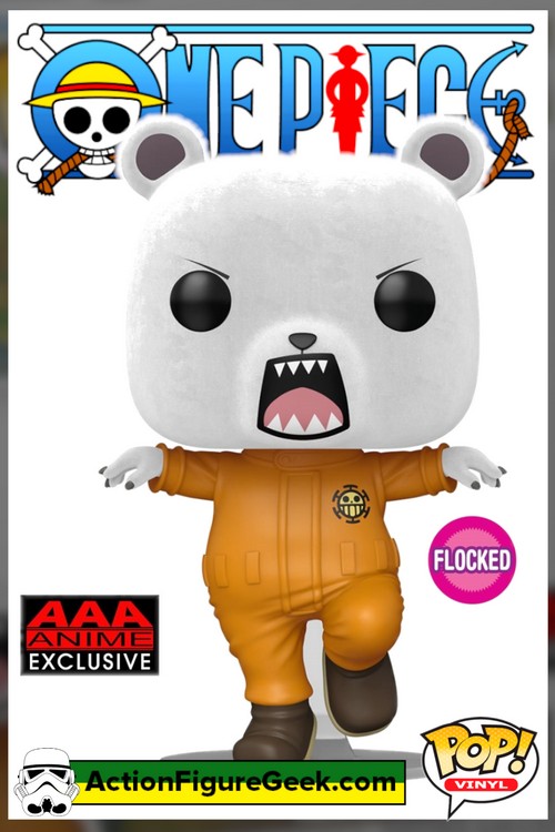 Why This One Piece Bepo Bear Flocked Funko Pop! is a Must-Have