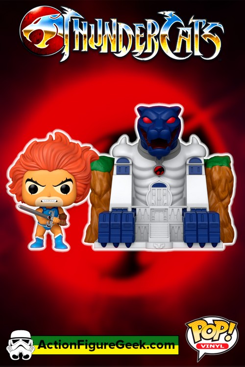 45 ThunderCats Lion-O with Cat's Lair Funko Pop! Town