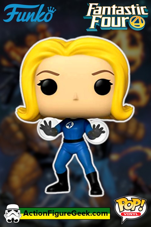 558 Fantastic Four - Invisible Girl Funko Pop! 