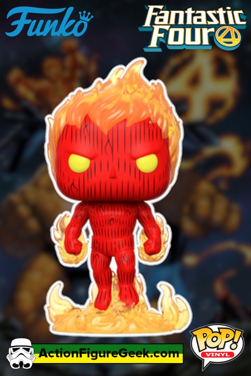 559 Human Torch Funko Pop!