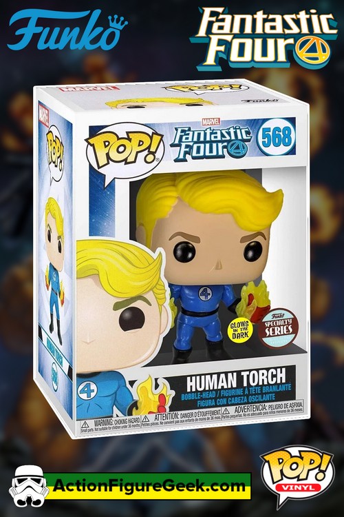 568 Human Torch GITD - Specialty Series Exclusive