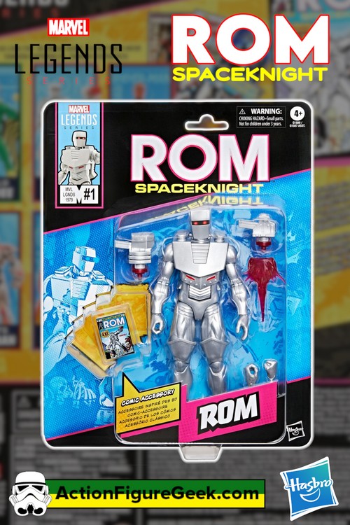 From Toy Shelves to Comic Books: Rom’s Journey to Marvel Legends Glory