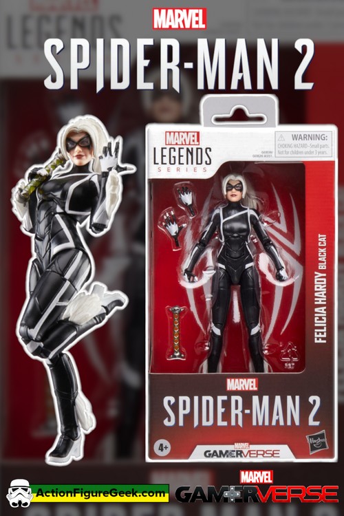 Felicia Hardy: The Enigmatic Black Cat - Marvel Legends Gamerverse Action Figure