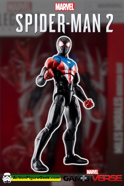  Miles Morales: Boricua Suit - Marvel Legends Gamerverse Action Figure Miles Morales: Boricua Suit - Marvel Legends Gamerverse Action Figure