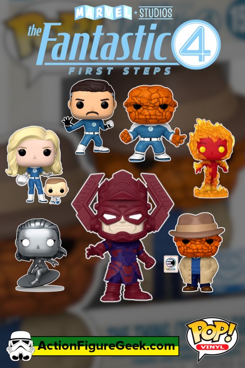 Fantastic Four First Steps Funko Pop Buyers Guide and Gallery 