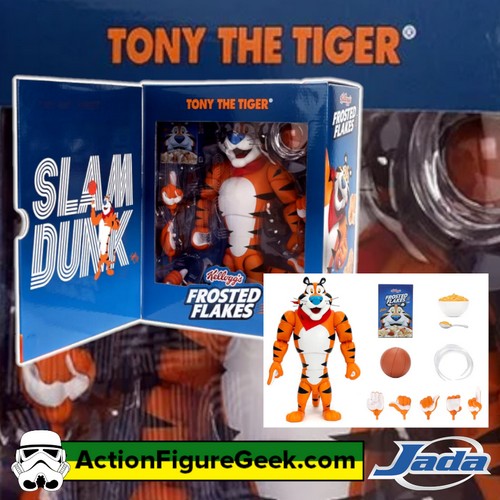 Frosted Flakes Tony the Tiger 6-Inch Action Figure by Jada FEATURED