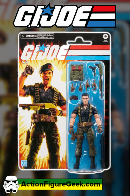 G.I. Joe Classified Series Retro Cardback Flint 6-Inch Action Figure