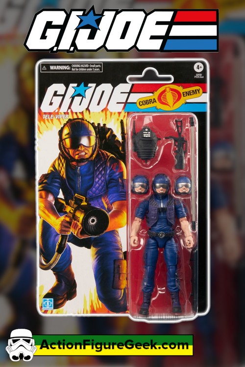 G.I. Joe Classified Series Retro Cardback Tele-Viper 6-Inch Action Figure