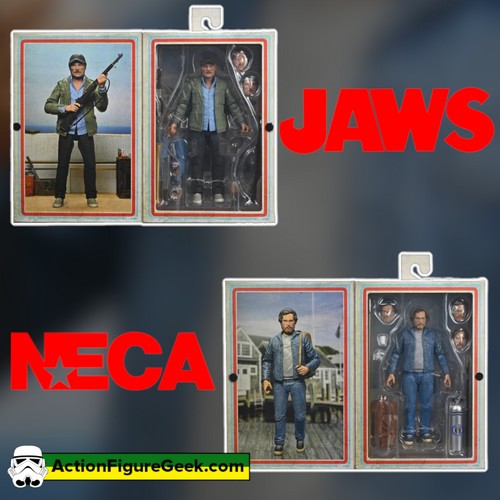 Jaws Hooper and Quint Neca Action Figures featured