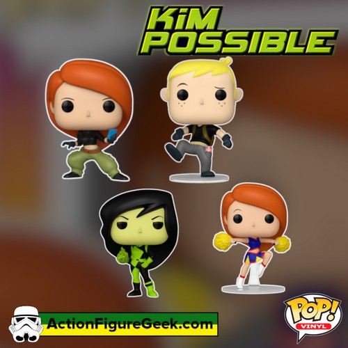 Kim Possible Funko Pops: Exclusive Cheerleader Kim & More Revealed