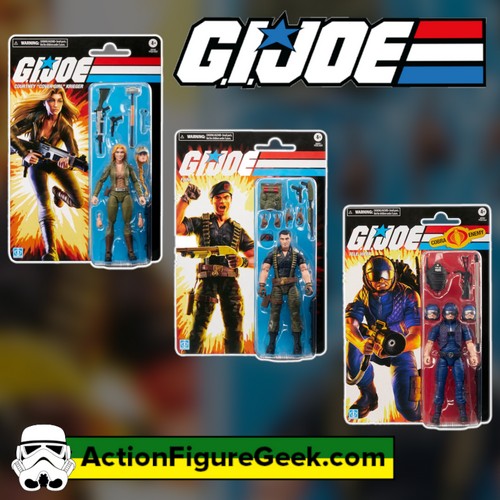 new G.I. Joe Classified Series Retro 6-Inch Action Figures featured