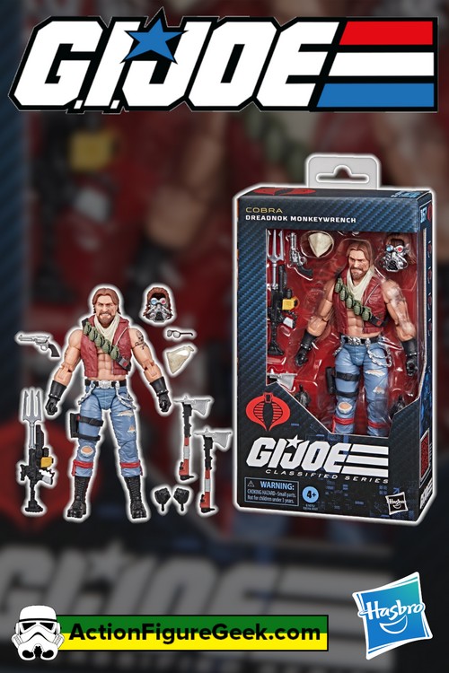 G.I. Joe Classified Series Dreadnok Monkeywrench 6-Inch Action Figure