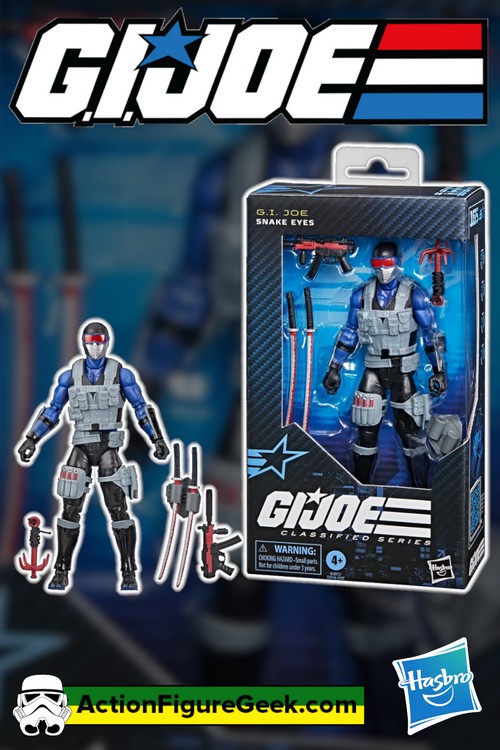 G.I. Joe Classified Series Snake Eyes 165 6-Inch Action Figure