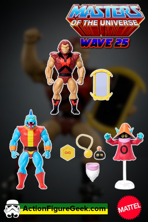 Masters of the Universe Origins Wave 25 Action Figures