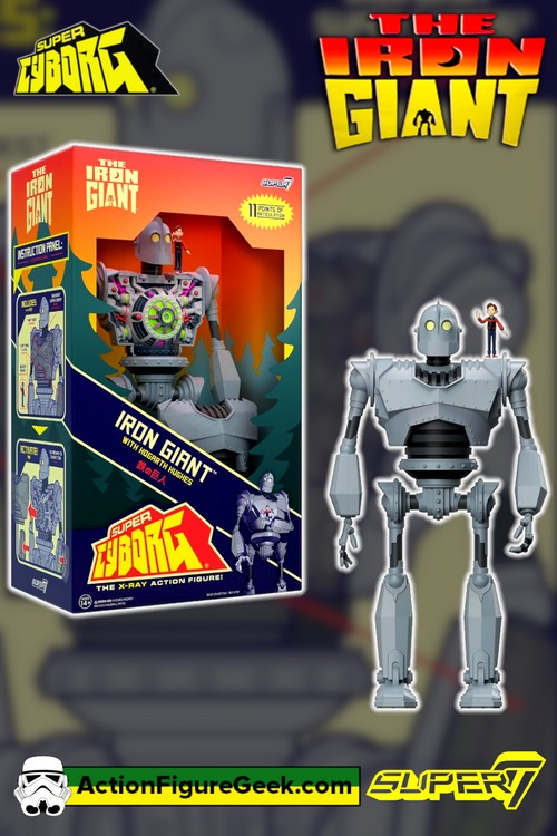 Also Available: The Iron Giant Super Cyborg The Iron Giant - 11" Iron Giant Action Figure with Hogarth Hughes