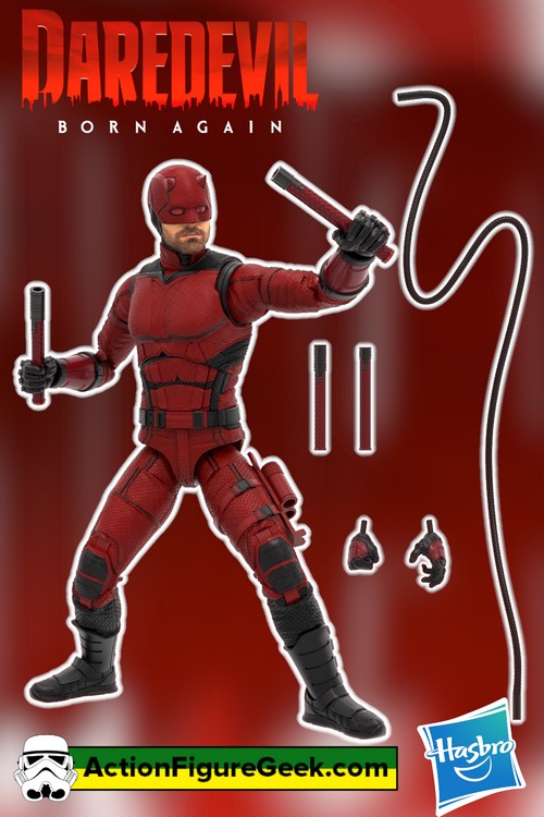 Marvel Legends Daredevil Born Again Daredevil 6-Inch Action Figure