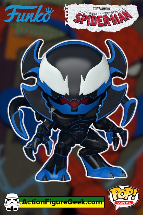 1528 Your Friendly Neighbourhood Spider-Man Alien Monster Super 6-Inch Funko Pop!