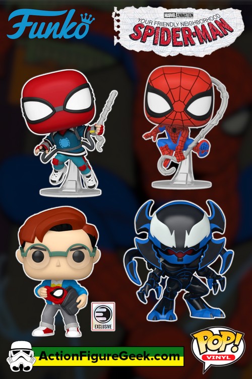 Swing into Action with the New Your Friendly Neighbourhood Spider-Man Funko Pops!