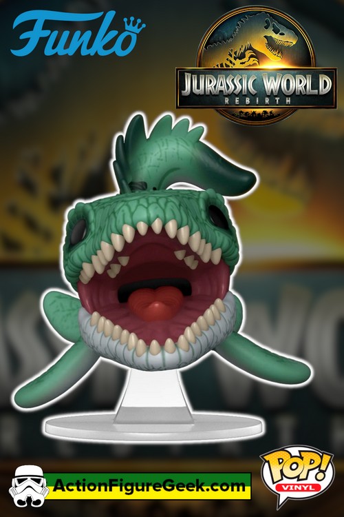 1798 Jurassic World Rebirth Mosasaurus Funko Pop! The King of the Ocean Returns