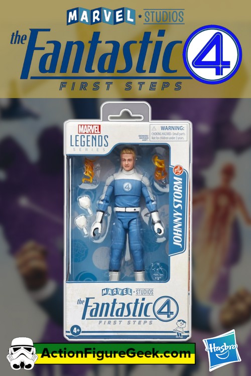 Marvel Legends Johnny Storm Figure – First Steps Series Breakdown