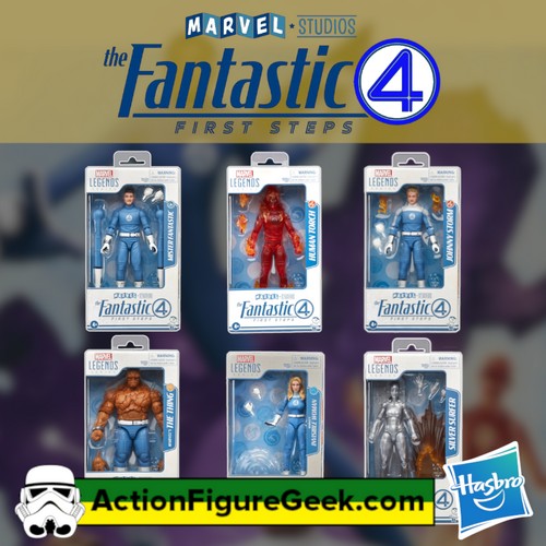 Marvel Legends Fantastic Four First Steps Action Figures featured
