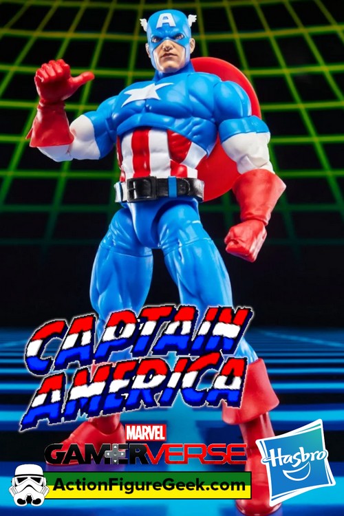 Captain America Gamerverse Figure Breakdown