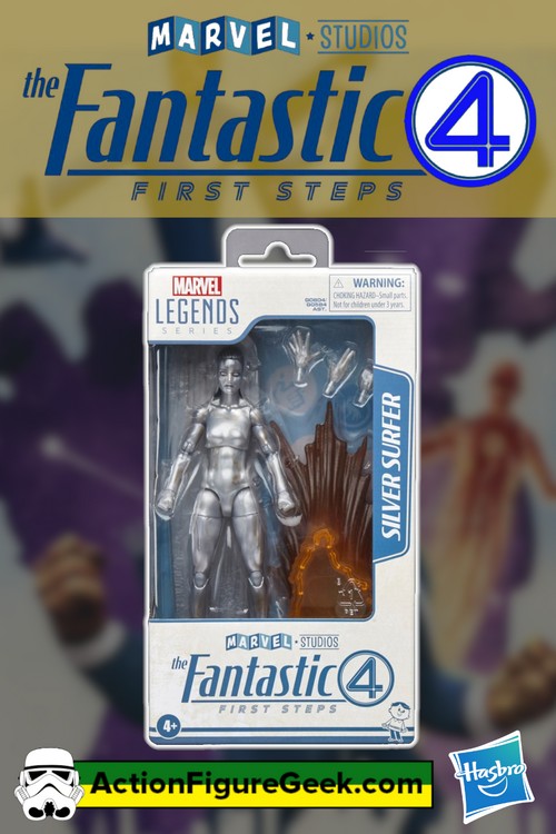 Marvel Legends Silver Surfer Figure – First Steps Shalla-Bal Edition New Fantastic Four Action Figures