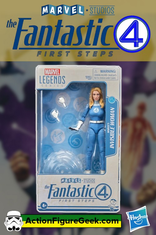 Marvel Legends Invisible Woman Figure – First Steps Sue Storm Spotlight