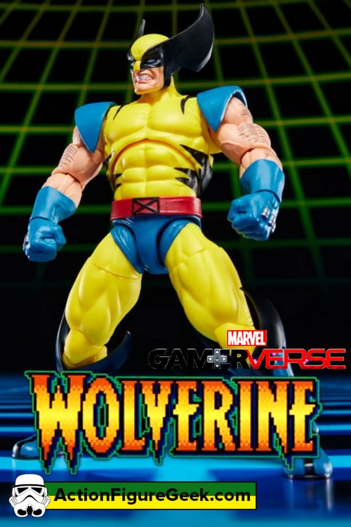 Wolverine's Classic Gamerverse Look with Signature Marvel Legends Detailing